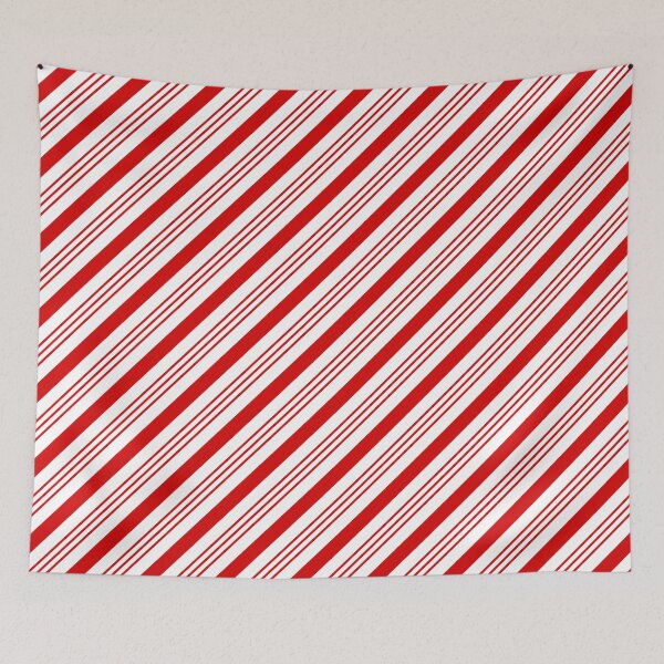 Item preview, candy cane striped pattern designed and sold by ImagineKaye.