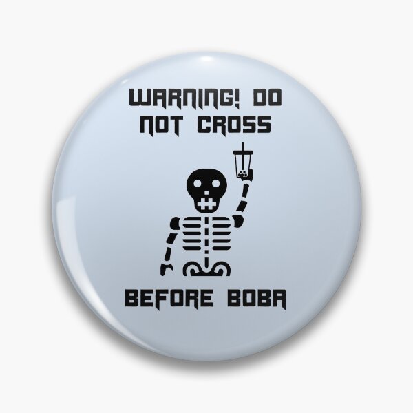 Item preview, Do Not Cross Before Boba Tea Funny Halloween designed and sold by Shujii.