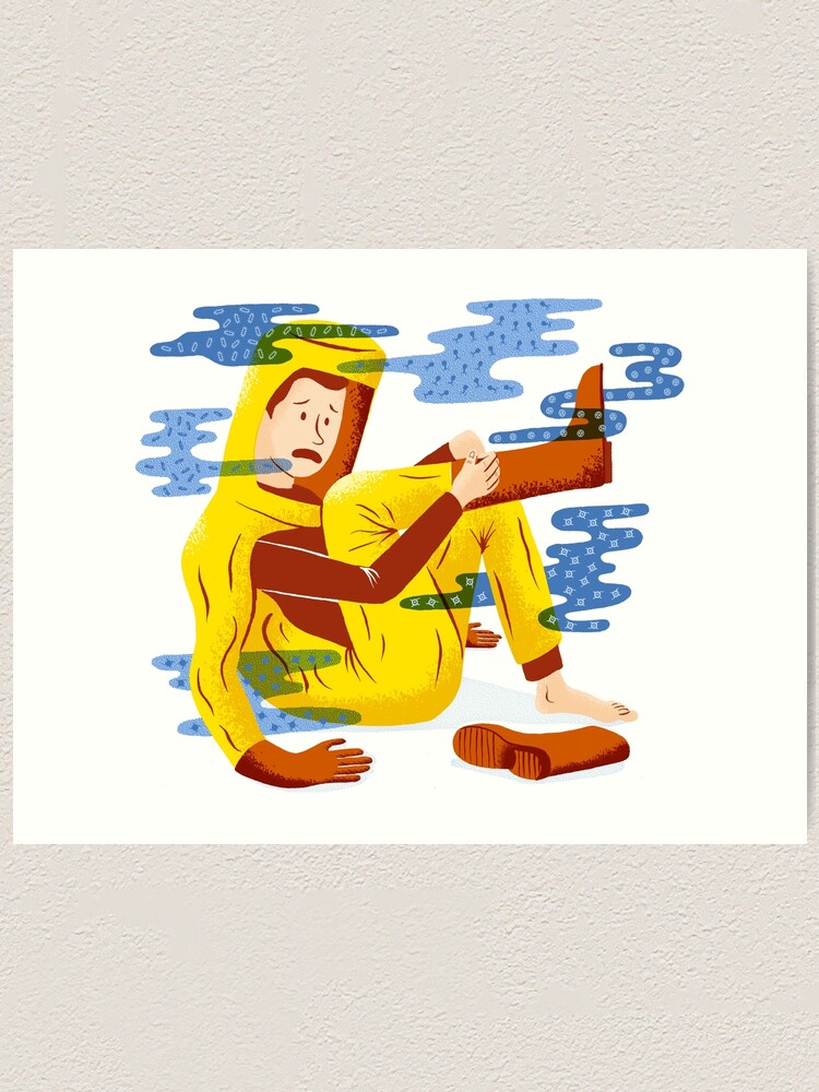 Alternate view of Virus Panic! Art Print