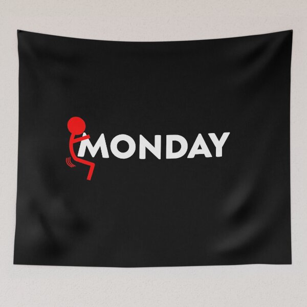 Item preview, Fuck Monday I Hate Mondays designed and sold by Paulina Vanlife.