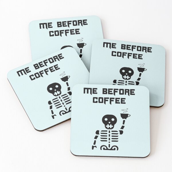 Item preview, Me Before Coffee Funny Halloween designed and sold by Shujii.
