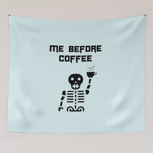 Item preview, Me Before Coffee Funny Halloween designed and sold by Shujii.