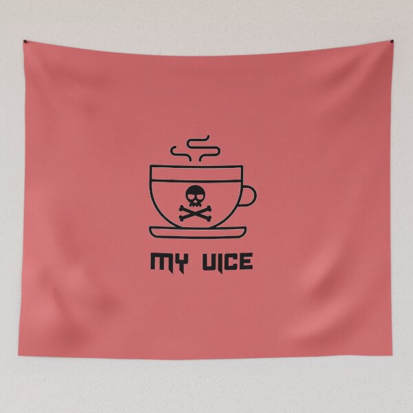Item preview, Coffee is My Vice Morbid Humor designed and sold by Shujii.