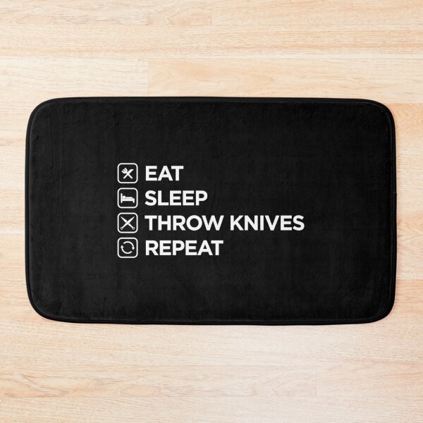 Item preview, Eat Sleep Throw Knives Repeat product designed and sold by jakehughes2015.