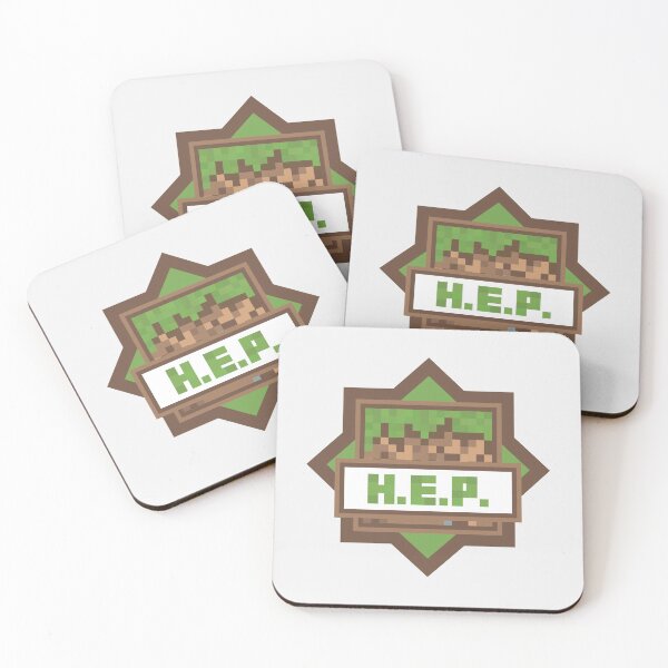Item preview, H.E.P. Emblem - Hermitcraft designed and sold by Britt Buzan.