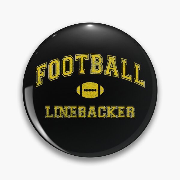 Item preview, Vintage Football Team, Linebacker, distressed Classic College Font designed and sold by webdango.