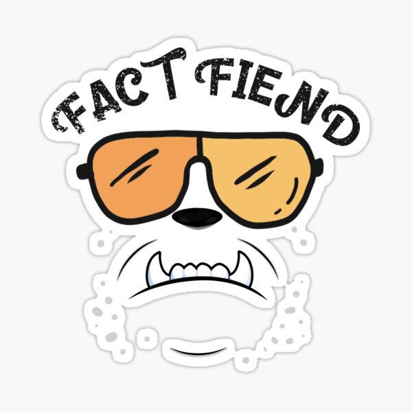 Item preview, Fact Fiend designed and sold by Yair Griffin.