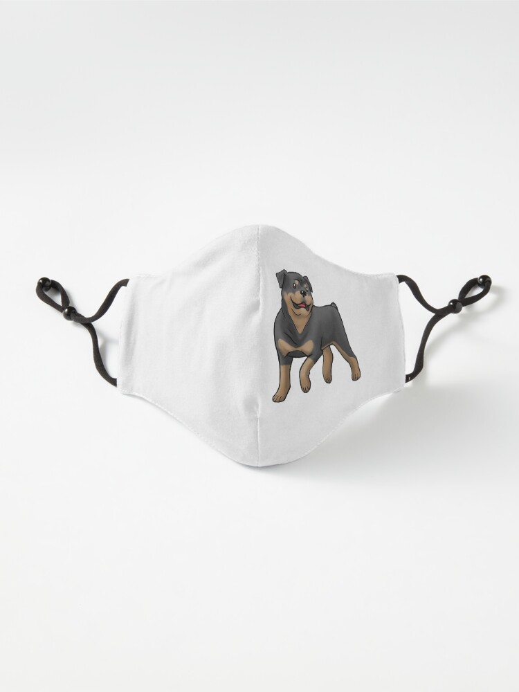 Alternate view of Rottweiler Mask