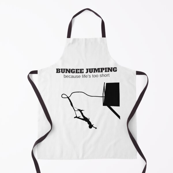 Item preview, Bungee Jumping Because Life's Too Short designed and sold by 4AllTimes.