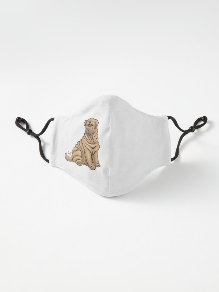 Alternate view of Chinese Shar Pei Mask