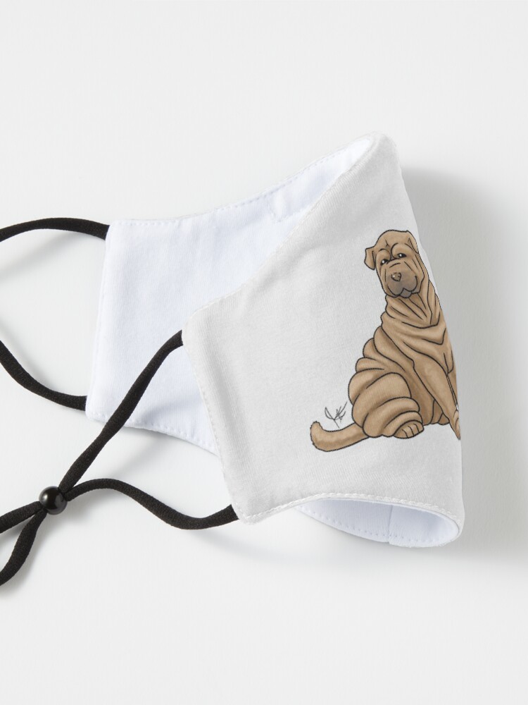 Alternate view of Chinese Shar Pei Mask