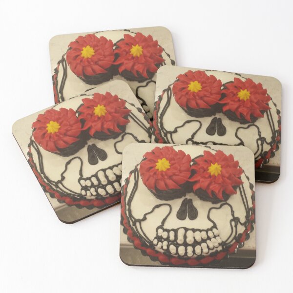 Item preview, Skull Cake with Cupcake Eyes designed and sold by gailmariekern.