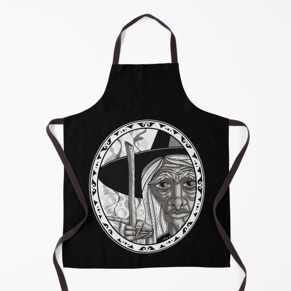 Item preview, Witch Portrait with Oval Frame designed and sold by thecraftace.