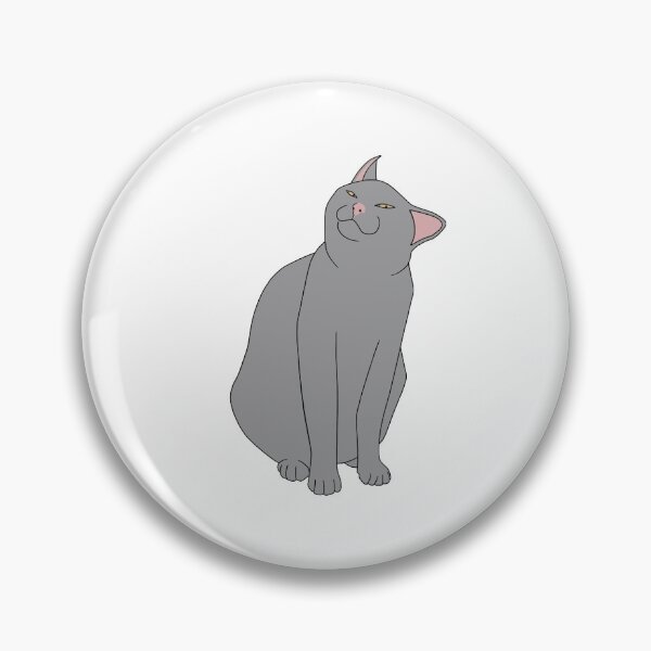 Item preview, SMUG GREY CAT MEME designed and sold by gin3art.