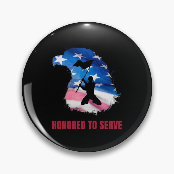 Item preview, Honored To Serve designed and sold by OnepixArt.