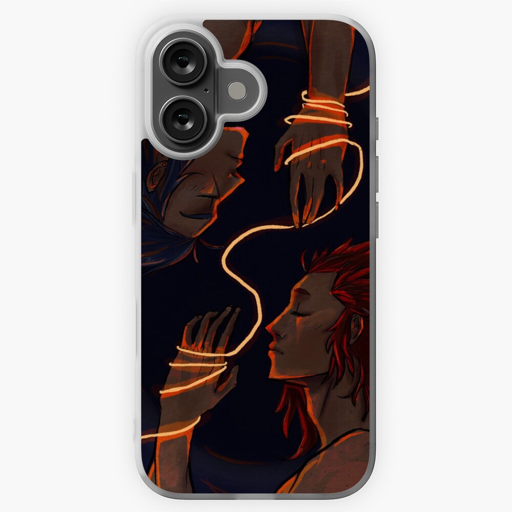 Vista previa del artículo con la obra «Funda blanda para iPhone», diseñado y vendido por QarrotCake.