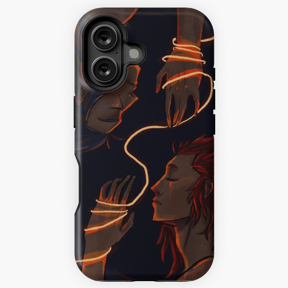 Vista previa del artículo con la obra «Funda resistente para iPhone», diseñado y vendido por QarrotCake.