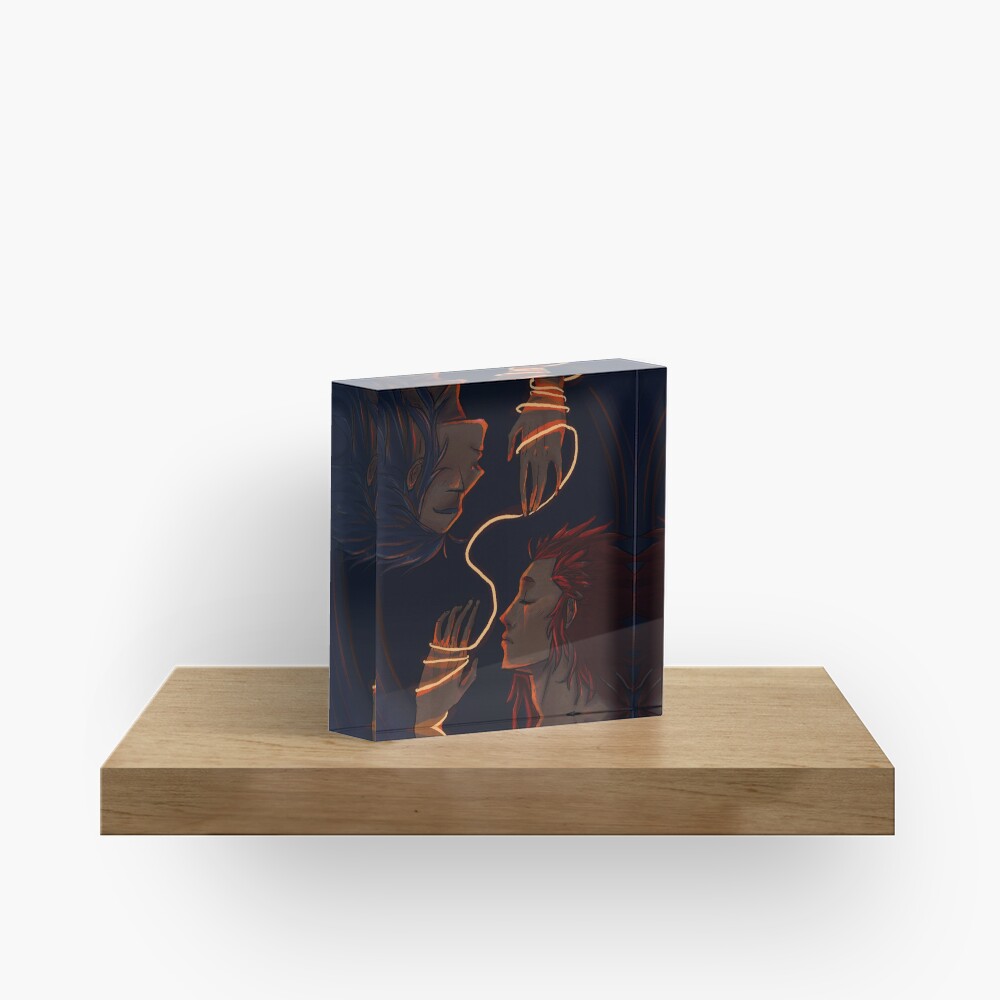 Vista previa del artículo con la obra «Bloque acrílico», diseñado y vendido por QarrotCake.