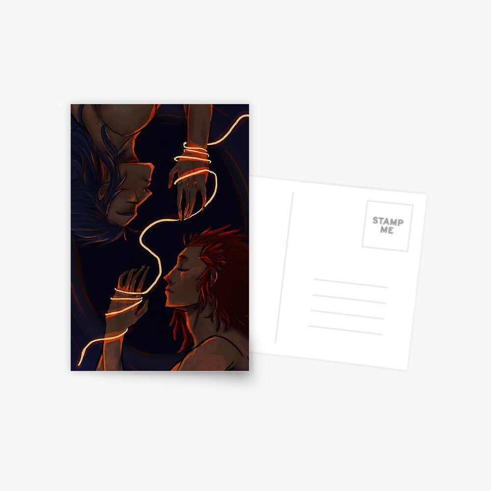 Vista previa del artículo con la obra «Postal», diseñado y vendido por QarrotCake.