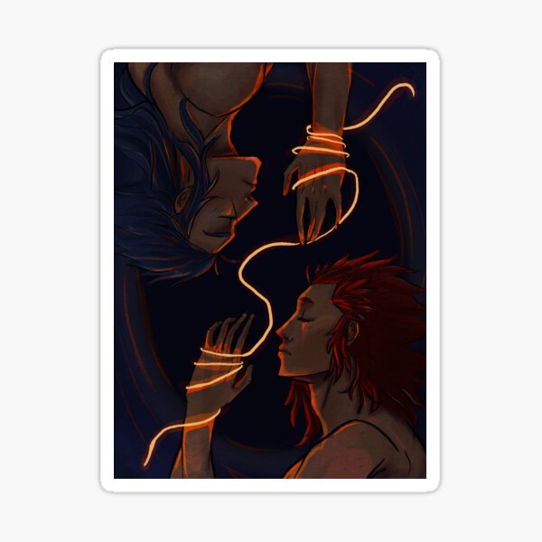 Vista previa del artículo con la obra «Cuerda invisible», diseñado y vendido por QarrotCake.