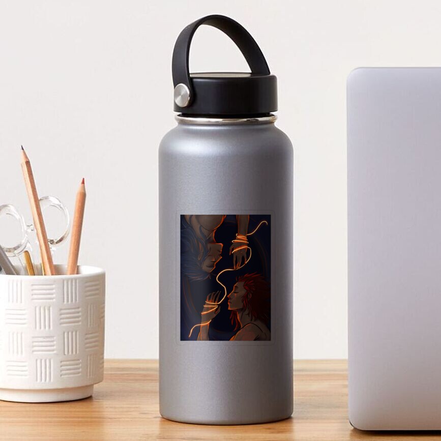 Vista previa del artículo con la obra «Pegatina transparente», diseñado y vendido por QarrotCake.