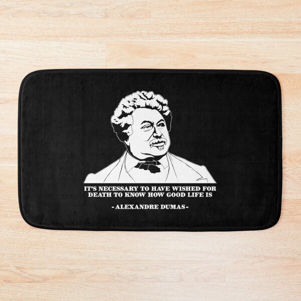 Item preview, Life Famous Literature Quote Alexandre Dumas print designed and sold by jakehughes2015.