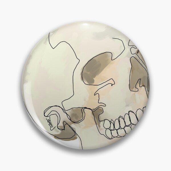 Item preview, One Line Skull Painting designed and sold by elementw.