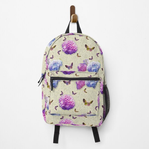 Item preview, Butterflies and Hydrangea Flowers Pattern designed and sold by policaincreate.