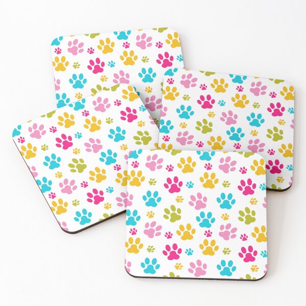 Item preview, Colorful Dogs' Paws  designed and sold by javajossi.