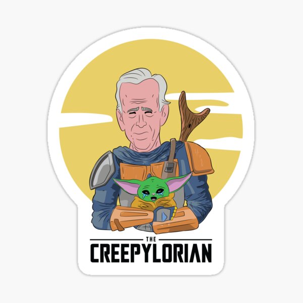 The Creepylorian Sticker