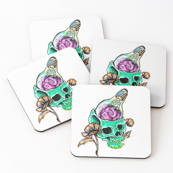 Item preview, Zombie skull designed and sold by Schonamelia.