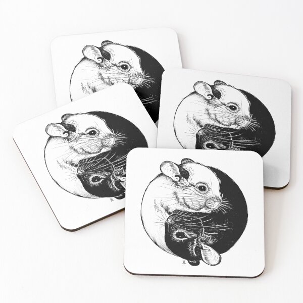 Item preview, Chinchilla Yin Yang designed and sold by camarocaro.