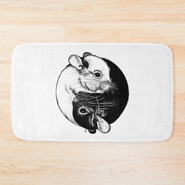 Item preview, Chinchilla Yin Yang designed and sold by camarocaro.