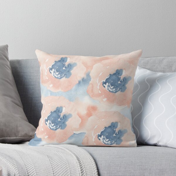 Artikelvorschau, Pastellrosa und Blau - Aquarelle - Muster entworfen und verkauft von JellyBeenzz.