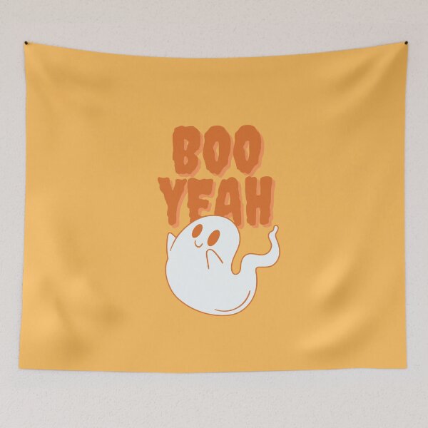 Item preview, boo yeah halloween ghost designed and sold by artjojo.