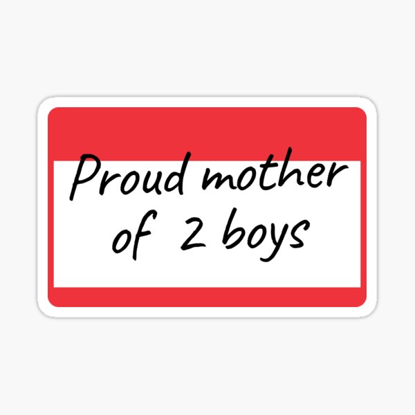 Proud Boy Mom Car Decals – Mom vs the Boys