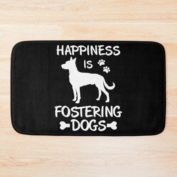 Item preview, Happiness Is Fostering Dogs print designed and sold by jakehughes2015.