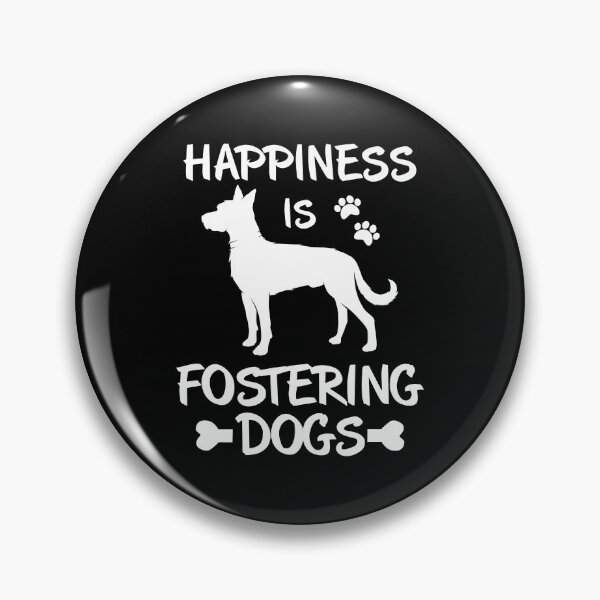 Item preview, Happiness Is Fostering Dogs print designed and sold by jakehughes2015.