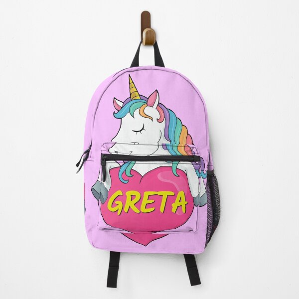 Item preview, Greta Personalized Cute Unicorn Heart designed and sold by Suphiss.