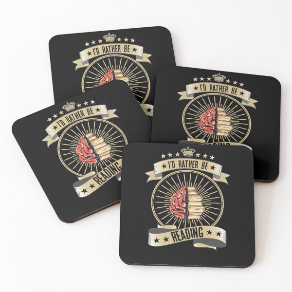 Item preview, I'd Rather Be Reading book lovers gifts designed and sold by Grimbart.