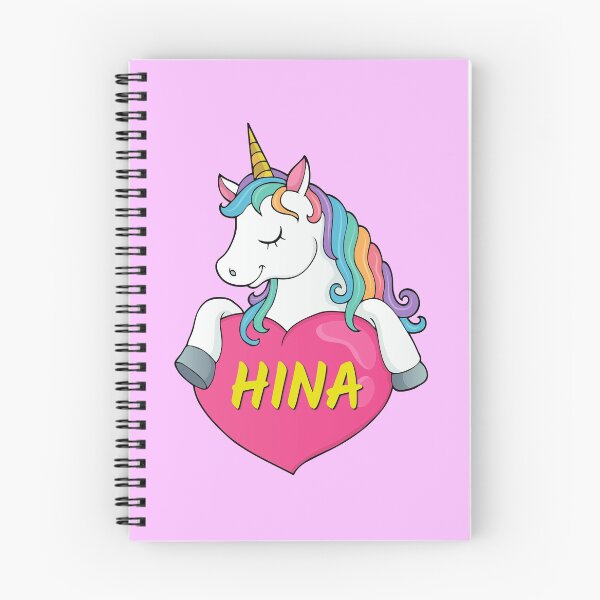 Item preview, Hina Personalized Cute Unicorn Heart designed and sold by Suphiss.