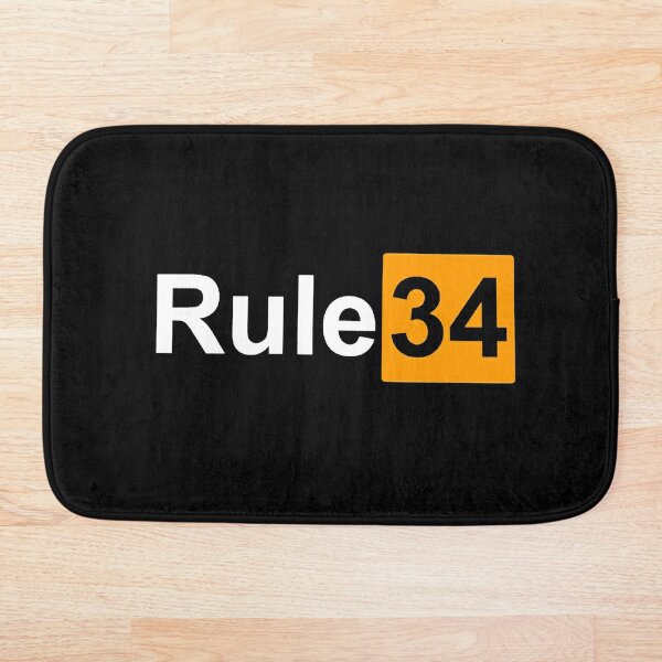 Rule 34 Bath Mats Redbubble