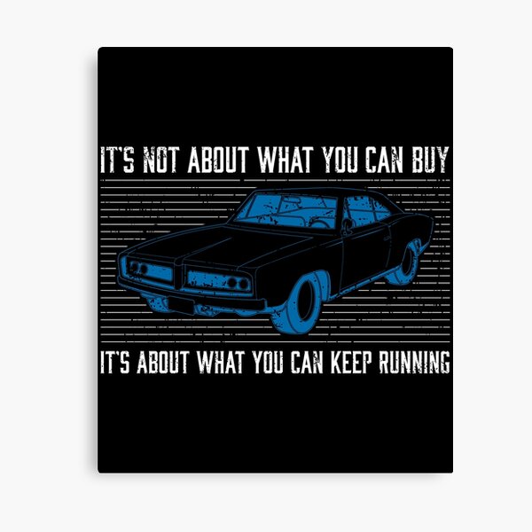 Item preview, Keep Running Vintage Car Detailer Restoration print designed and sold by jakehughes2015.