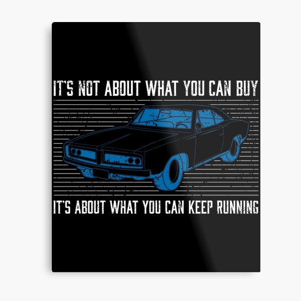 Item preview, Keep Running Vintage Car Detailer Restoration print designed and sold by jakehughes2015.