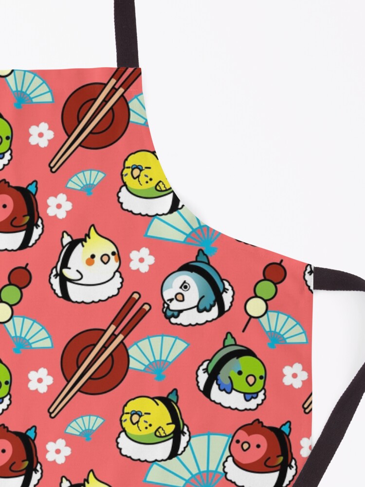 Alternate view of Sushi Time with Cody the Lovebird & Friends Apron