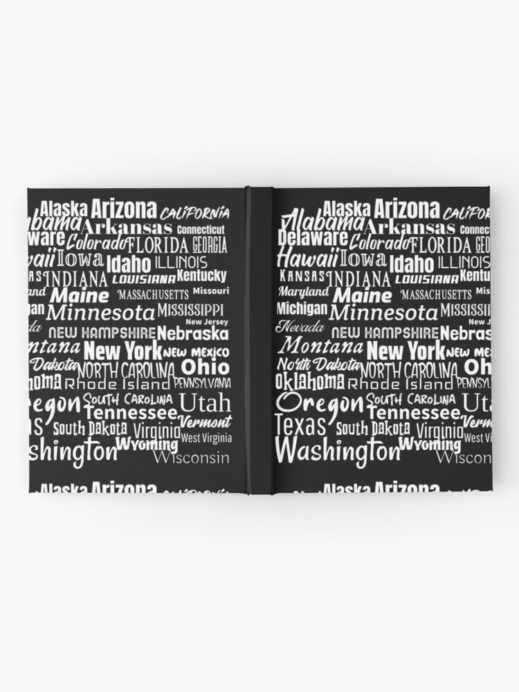 Alternate view of 50 American States Hardcover Journal