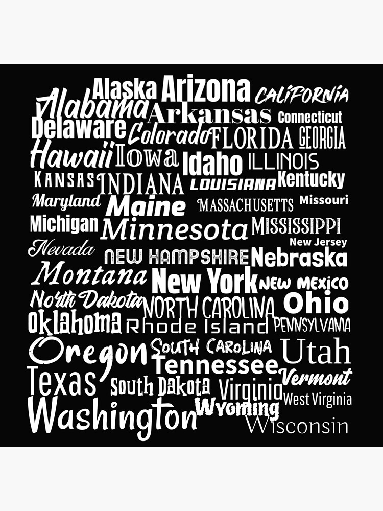50 American States by ds-4