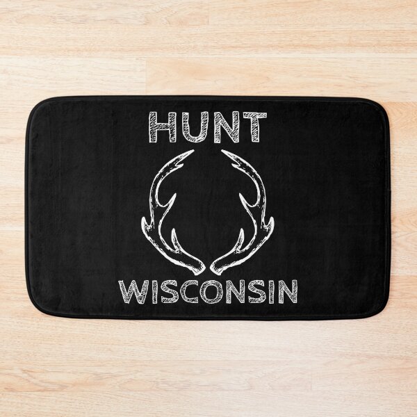 Item preview, Hunt Wisconsin Deer Hunting Antler design designed and sold by jakehughes2015.