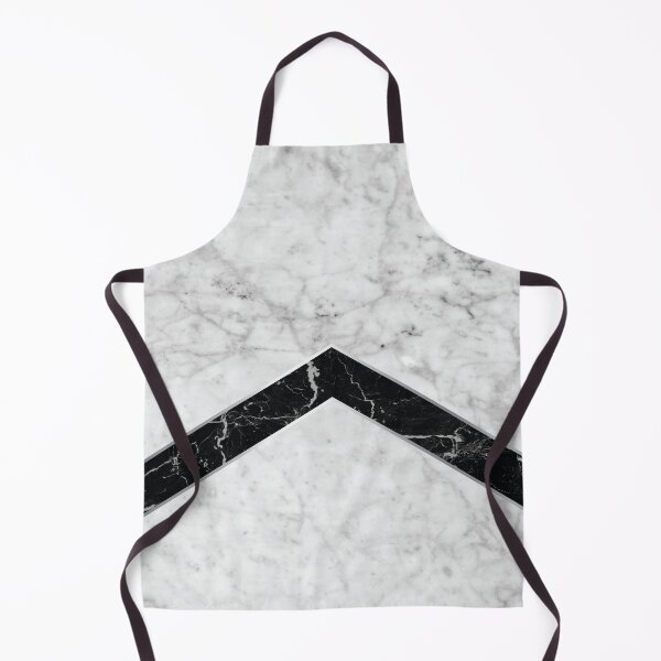 Item preview, Stone Arrow Pattern - White & Black Marble #619 designed and sold by Natural Collective.