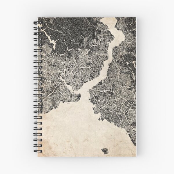 Item preview, Istanbul map ink lines designed and sold by InkMaps.